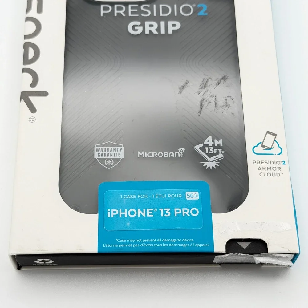 Speck Phone Case iPhone 13 Pro 6.1 MagSafe Presidio2 Grip